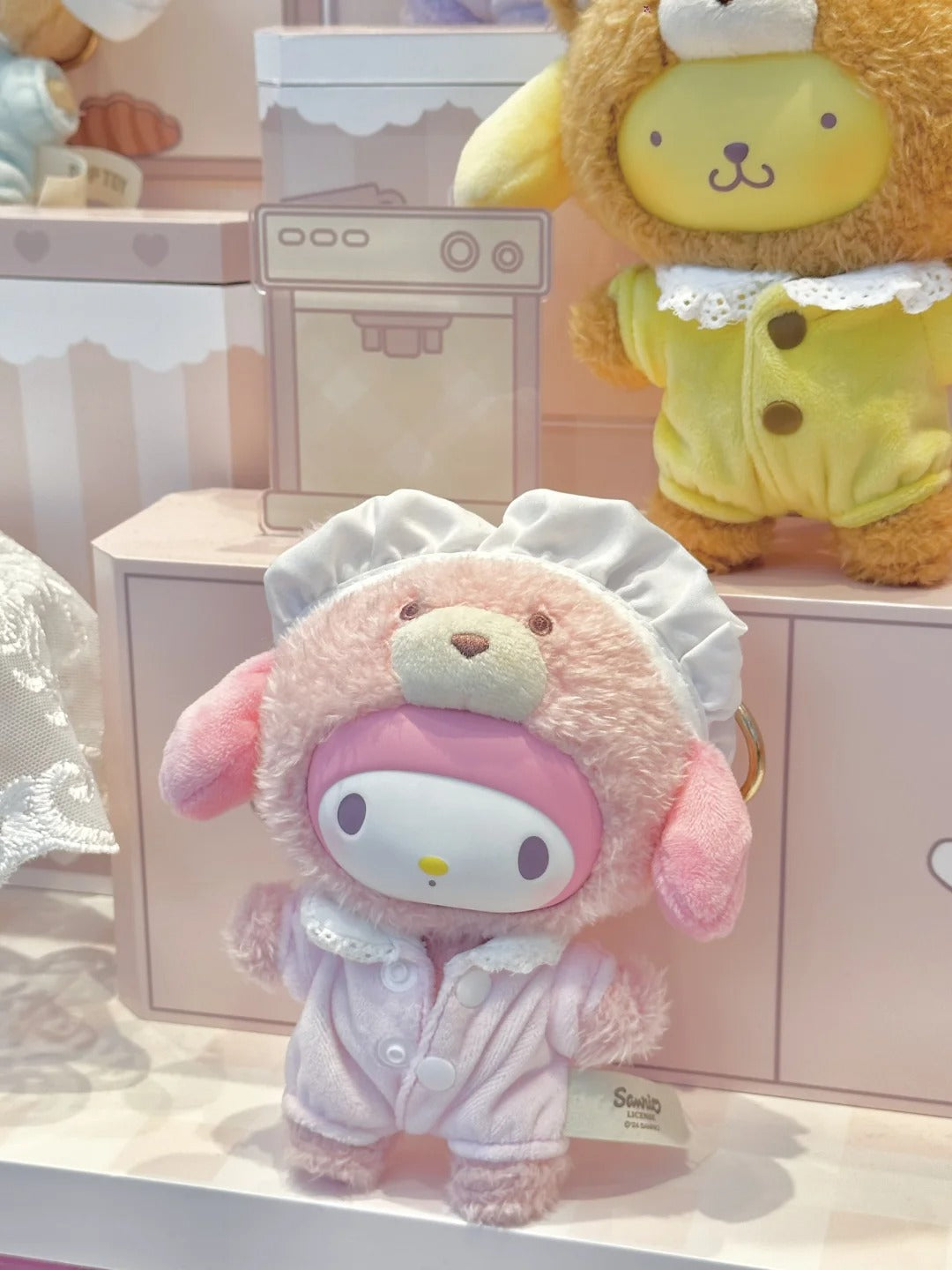 Clear Box -Sanrio 【Latte Baby】  Plush Doll Series Blind V1